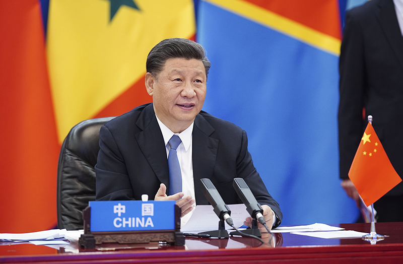 6月17日晚，国家主席习近平在北京主持中非团结抗疫特别峰会并发表题为《团结抗疫 共克时艰》的主旨讲话。本次峰会由中国和非洲联盟轮值主席国南非、中非合作论坛共同主席国塞内加尔共同发起，以视频方式举行。